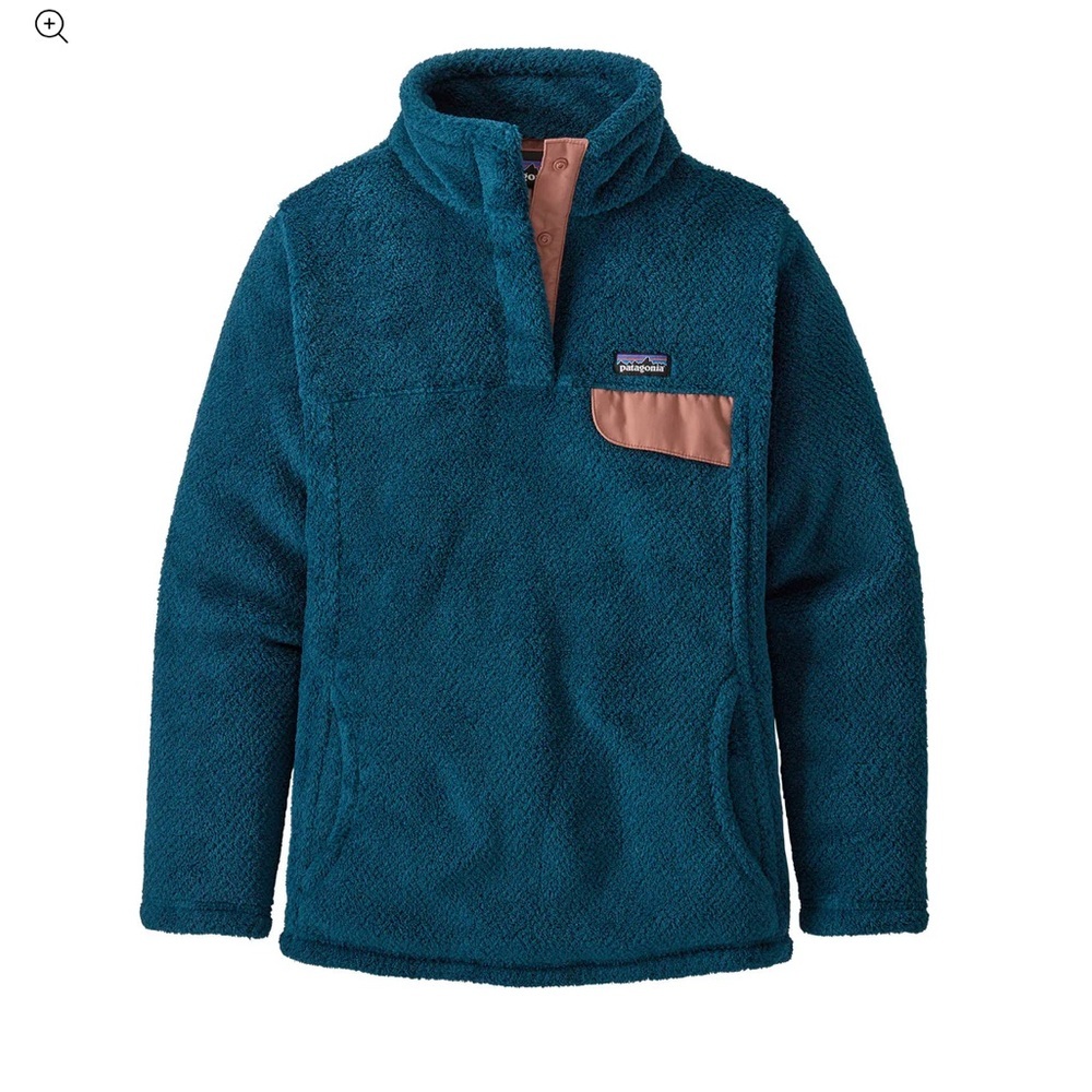 Patagonia Kids' Blue Fleece Hoodie